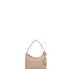 Sneakerhill - Vintage Nylon Hobo Bag Beige - sneakerhillcom