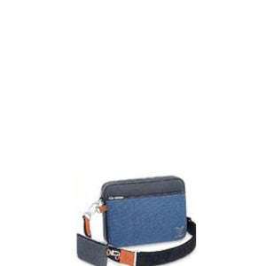 Sneakerhill - Trio Messenger Bag Blue - sneakerhillcom