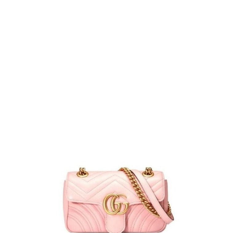 Sneakerhill - Marmont Shoulder Messenger Bag Pink - sneakerhillcom