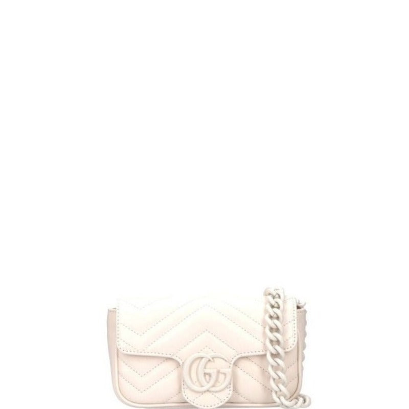 Sneakerhill - Marmont Shoulder Bag Ultra White - sneakerhillcom