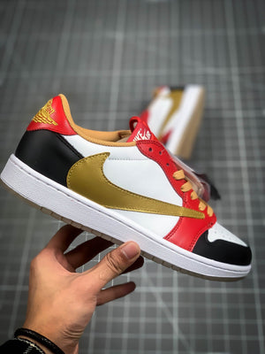 Custom Travis Scott x Air Jordan 1 Reverse Mocha sneakerhypes