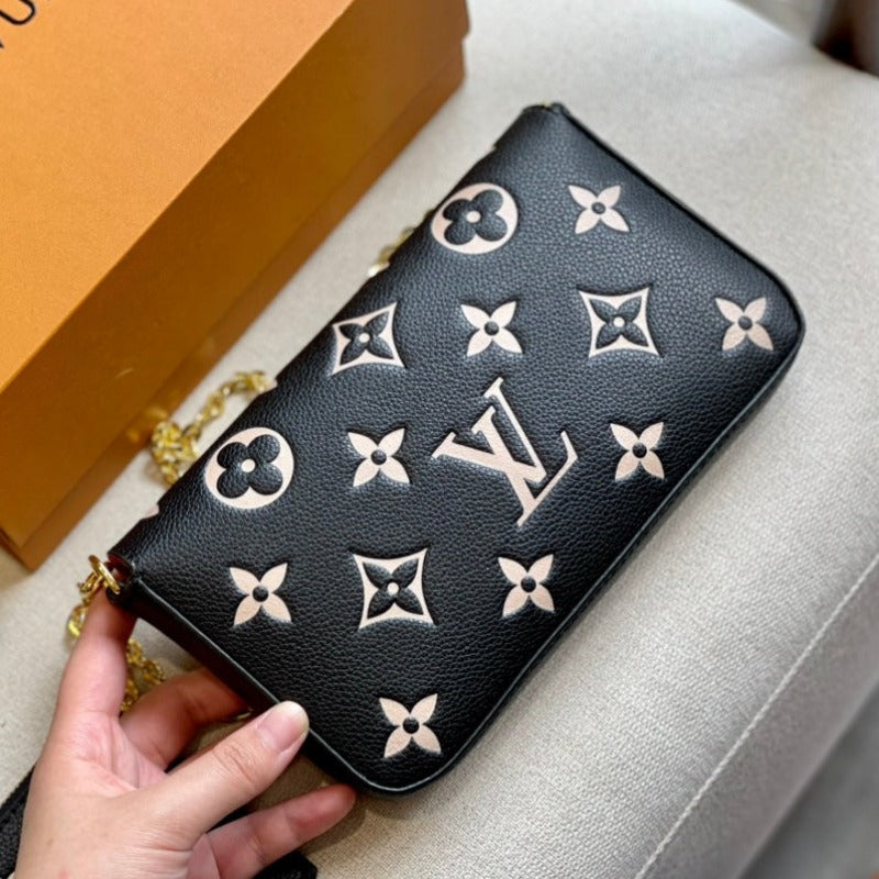 Sneakerhill - Pochette Felicie Monogram Empreinte Black - sneakerhillcom