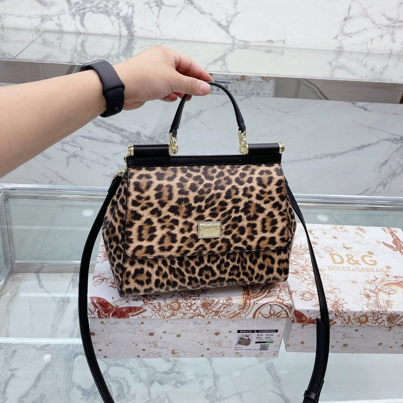 Sneakerhill - Kim Sicily Bag Leopard Print - sneakerhillcom