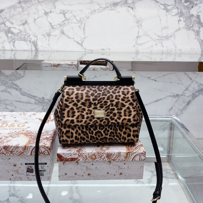 Sneakerhill - Kim Sicily Bag Leopard Print - sneakerhillcom