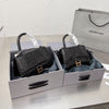 Sneakerhill - Handbag Crocodile Embossed Black - sneakerhillcom