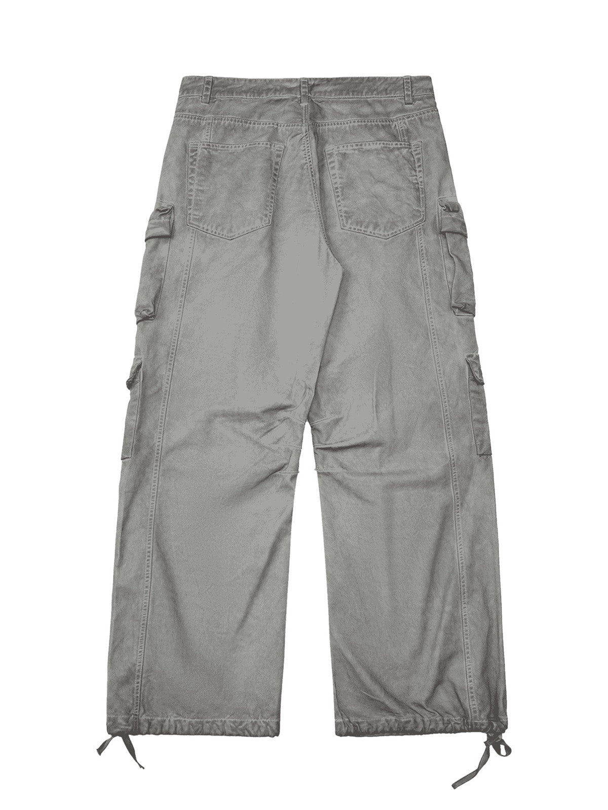 Sneakerhill Vintage Wasteland Style Multi Pocket Work Pants