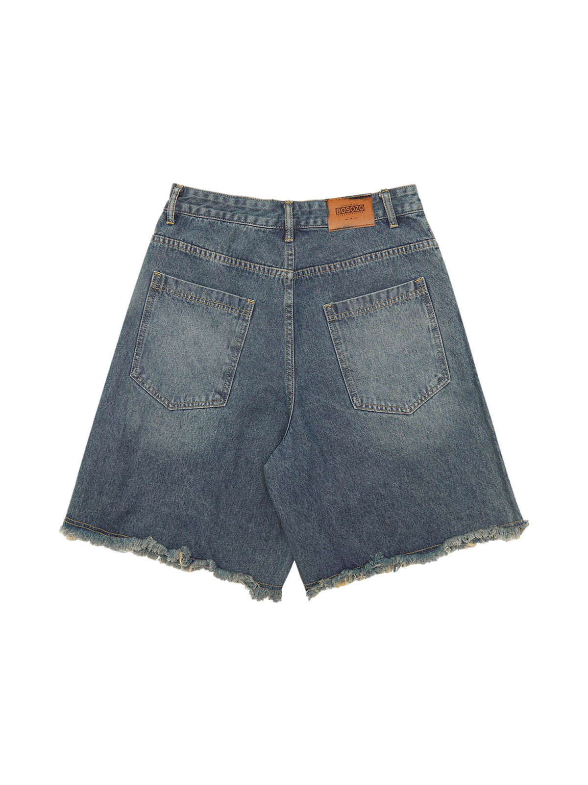 Sneakerhill Retro Stitching Diamonds Embroidery Shorts SP240605AMSJ