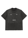 Sneakerhill Blown Blod Vocal Font Rap T-Shirt - 2044 SP240605SWVY