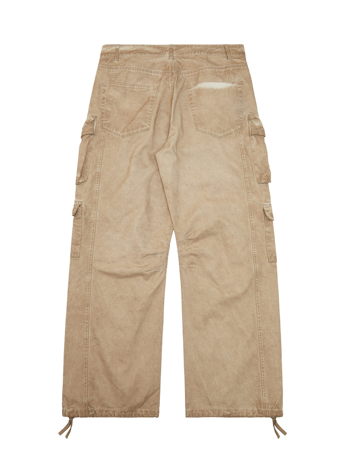 Sneakerhill Vintage Wasteland Style Multi Pocket Work Pants