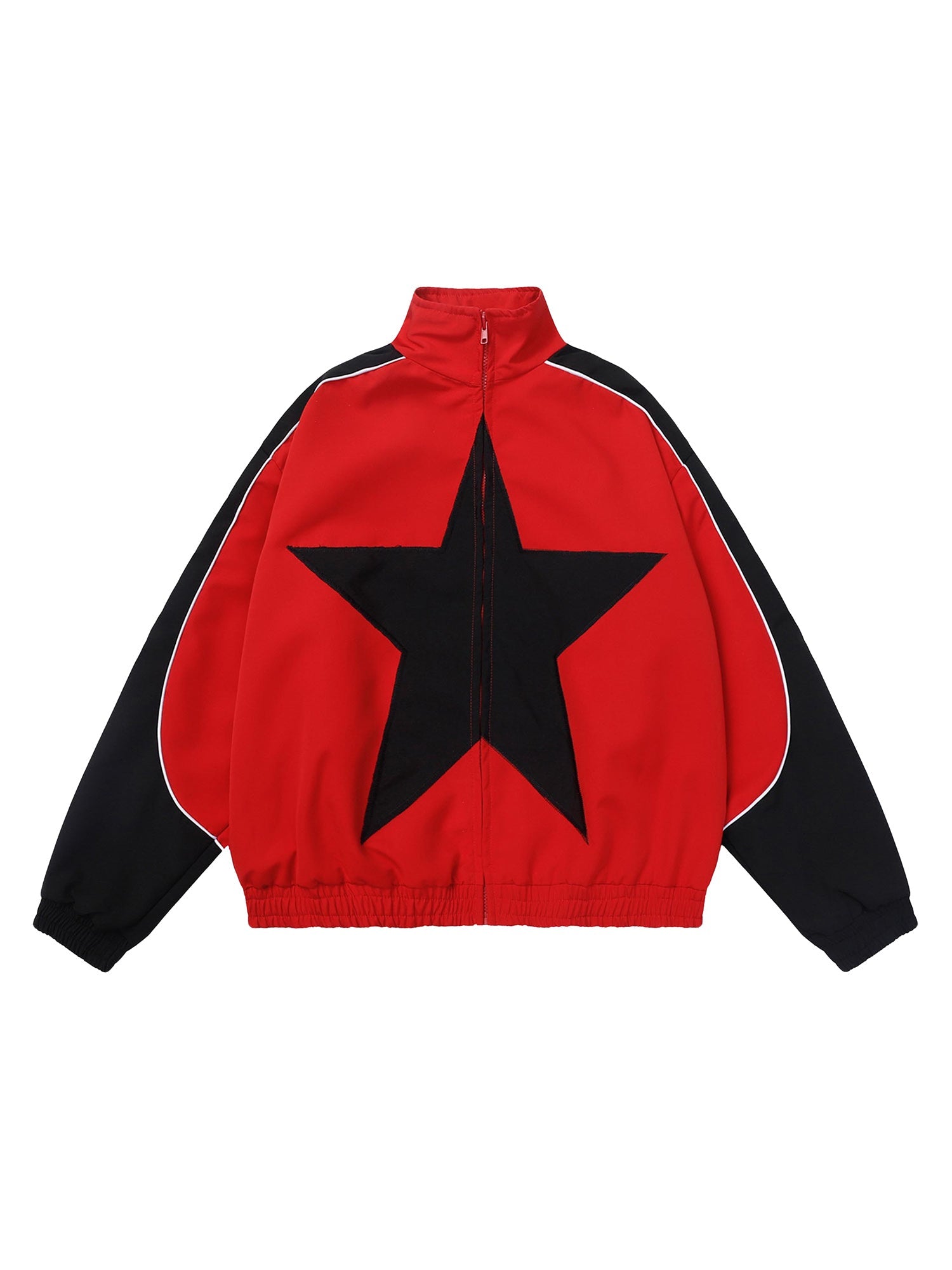 Sneakerhill Pentagram Embroidered Jacket - 1638 - sneakerhillcom