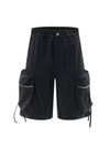 Sneakerhill Street Multi-Pocket Casual Shorts SP240601W07J