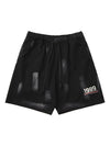 Sneakerhill American Retro Spray Paint Casual Shorts SP240611NIJ1