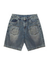 Sneakerhill American Street Style Washed Distressed Shorts SP240611TAHS