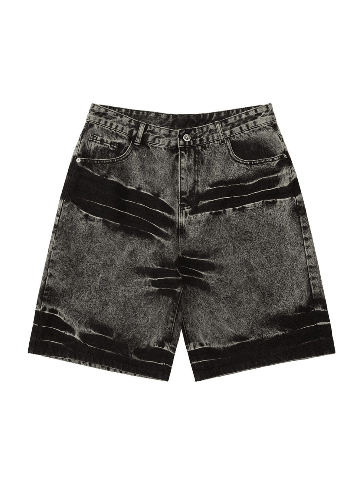 Sneakerhill High Street Washed Distressed Denim Shorts SP240612Q5DU