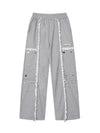 Sneakerhill High Street Spliced Button Patchwork Pants SP240426D7S4