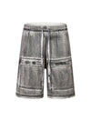 Street Tie-Dye Distressed Shorts SP240417MVGP