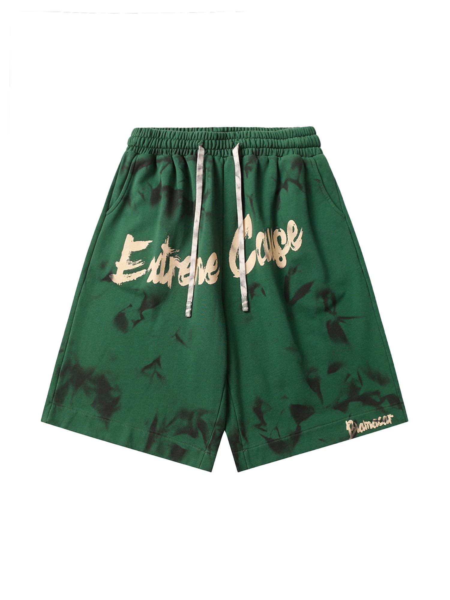 Sneakerhill High Street Design Tie-dye Letter Casual Shorts SP240601GVCJ