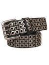 Gothic Dark Style Hollow Rivet Punk Belt - 1993 SP240408CBTL