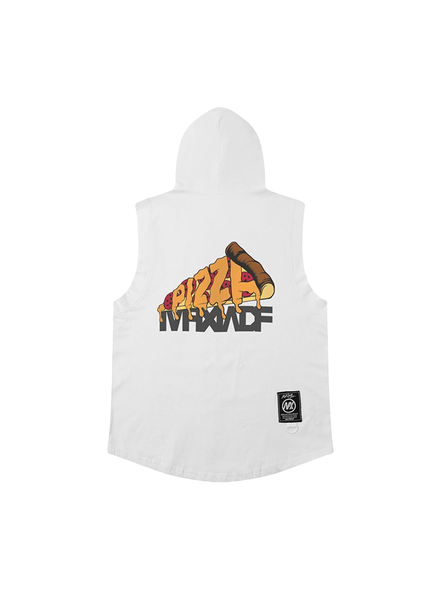 Sneakerhill Hip-hop Cartoon Printed Hooded Vest SP240312U4IE