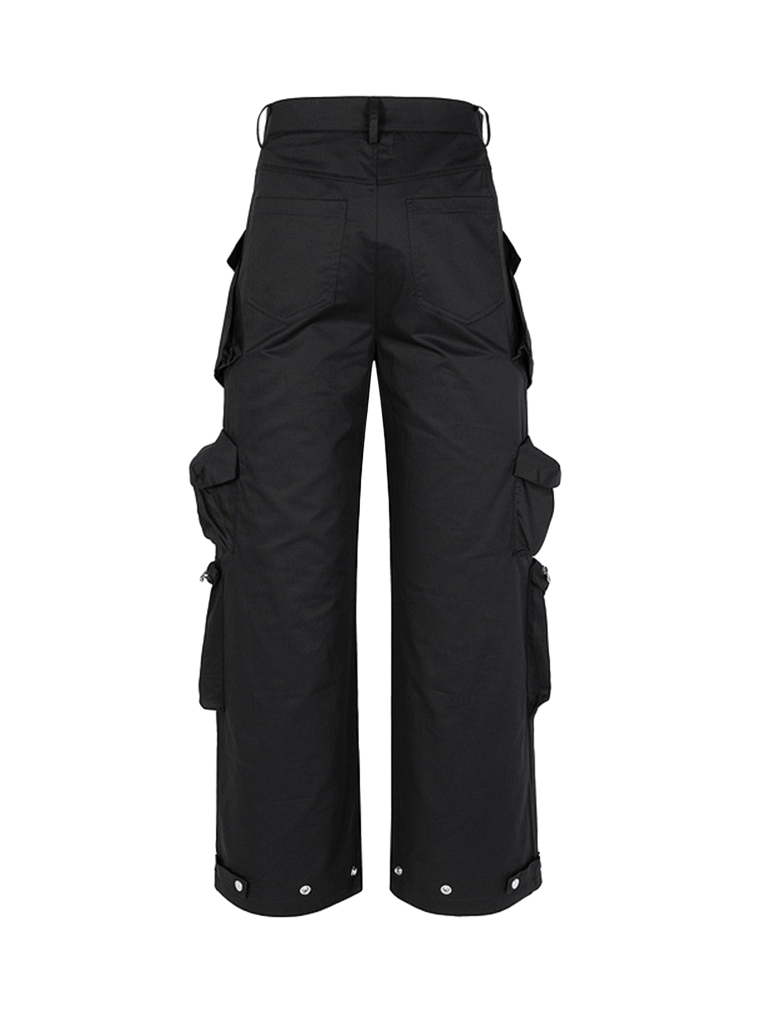 Multi-Pocket Casual Workwear Wide Leg Pants - 1643 SP230720DV5M