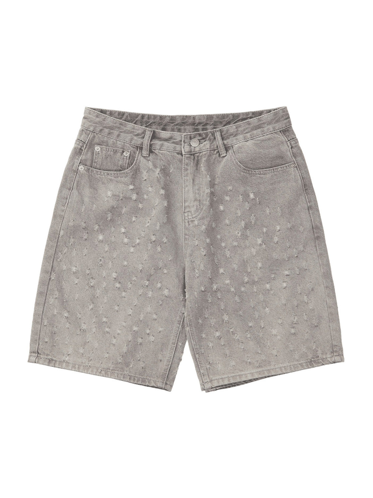 Sneakerhill High Street Niche Design Ripped Denim Shorts SP240611Q7CL