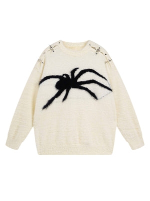 Sneakerhill Spider Warm Loose Sweater SP231117LQTA