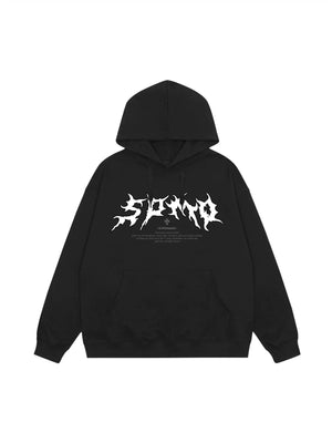 Sneakerhill Skull Print Hoodie - 1455