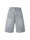 Sneakerhill High Street Washed Distressed Denim Shorts SP2406210CVW