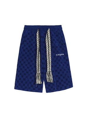 Sneakerhill Embroidered Corduroy Shorts -1181