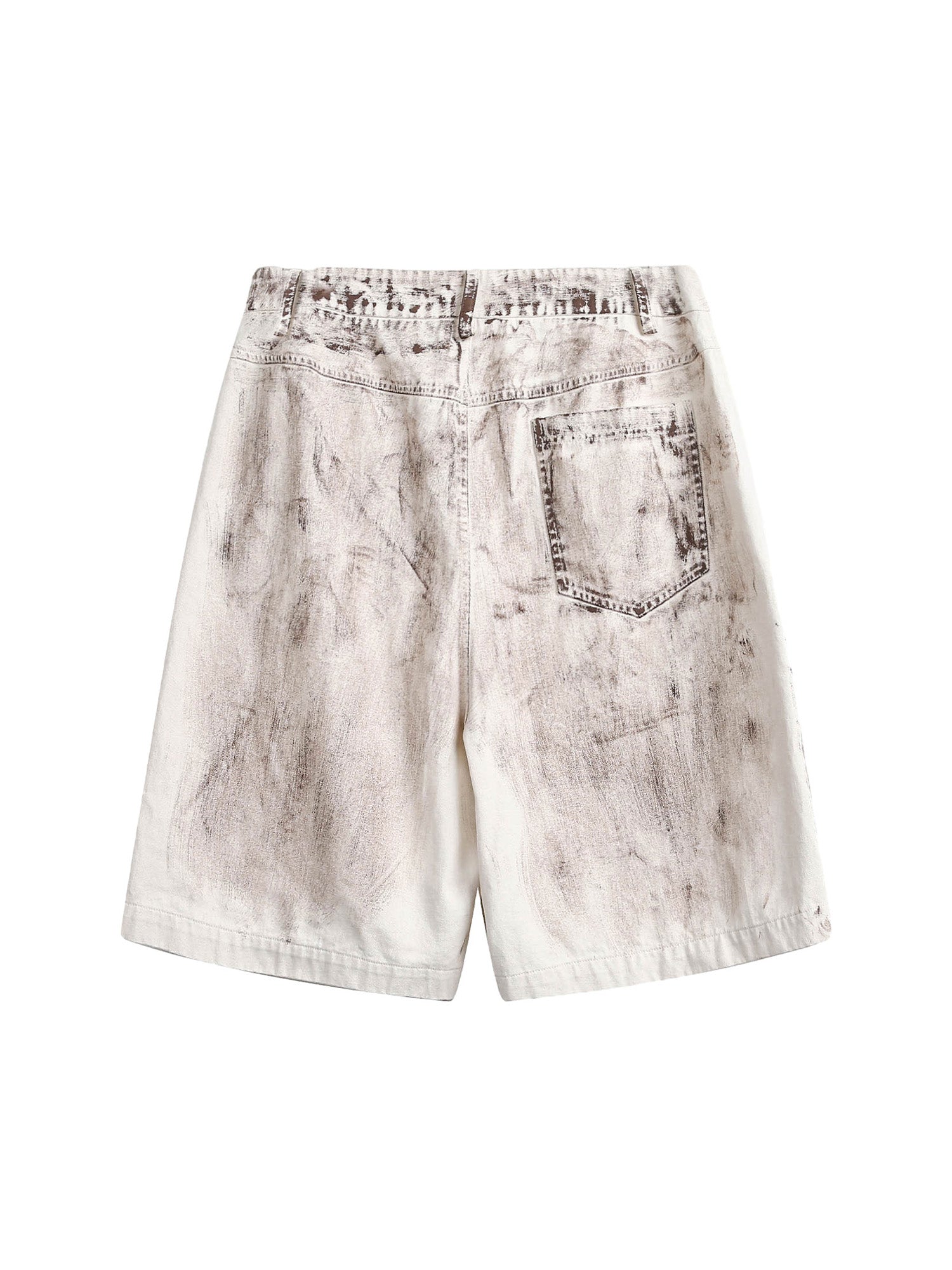 Sneakerhill Wasteland Cement Old Style Hip-Hop Shorts SP240518DC31