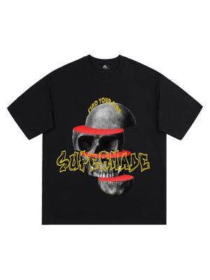 Sneakerhill Skull Cut Desigrinted T-shirt SP240301HPEF