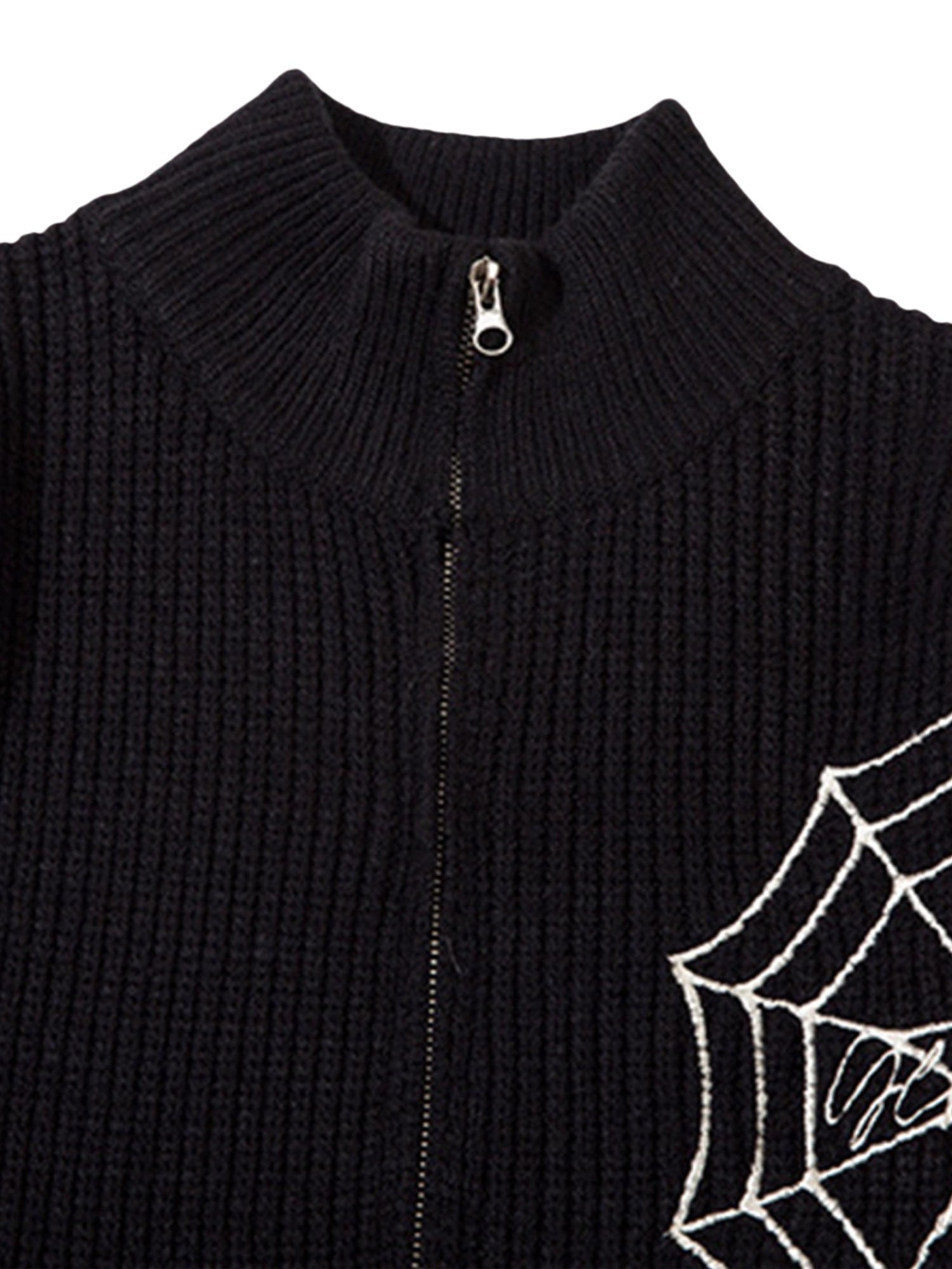 Sneakerhill Spider Loose Sweater Coat