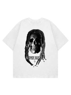 Sneakerhill Skull Print T-shirt