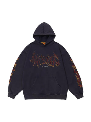 Sneakerhill American Washed Hooded Sweatshirt