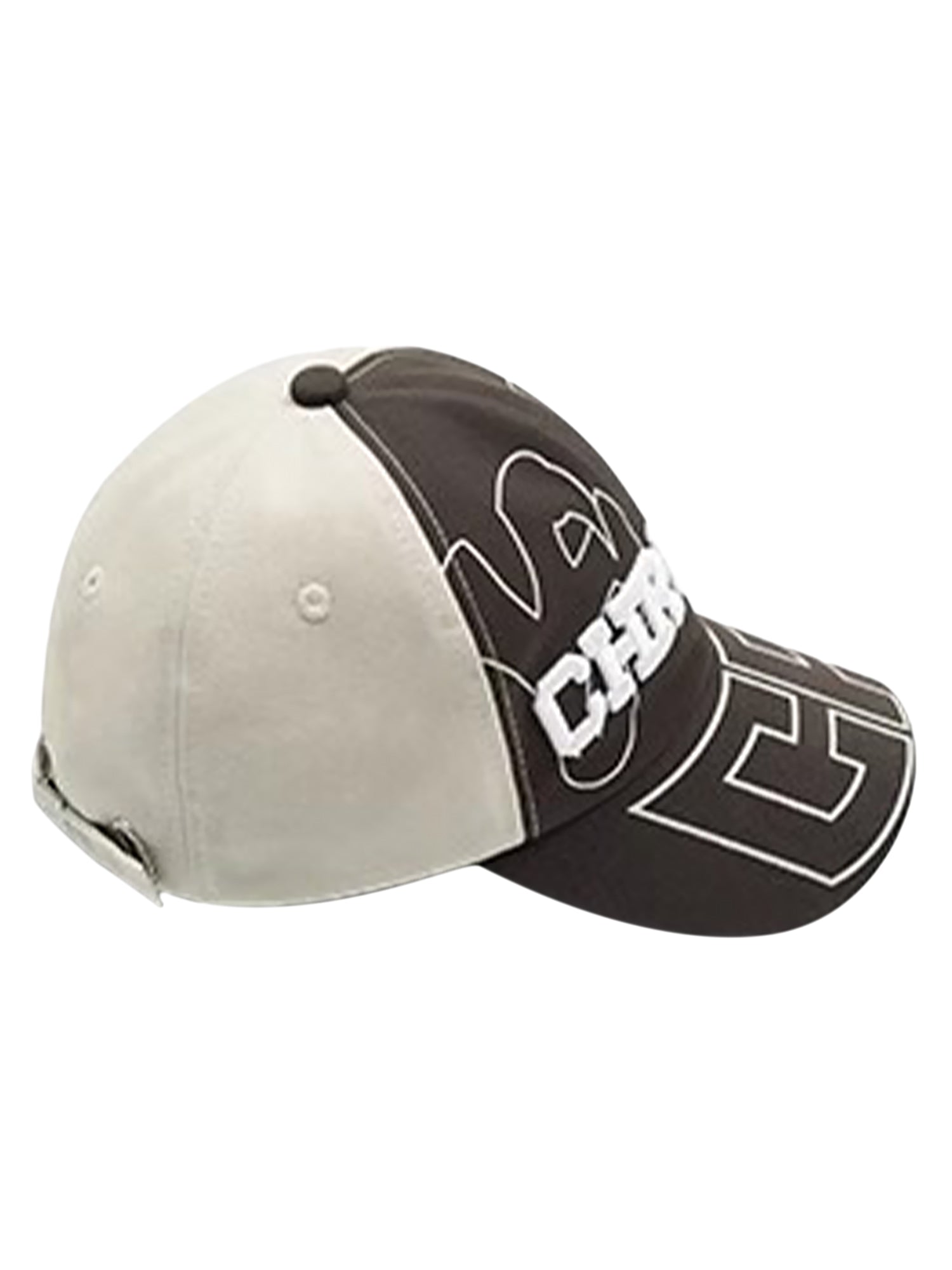 Embroidered Printed Contrasting Peaked Cap SP240412APN5