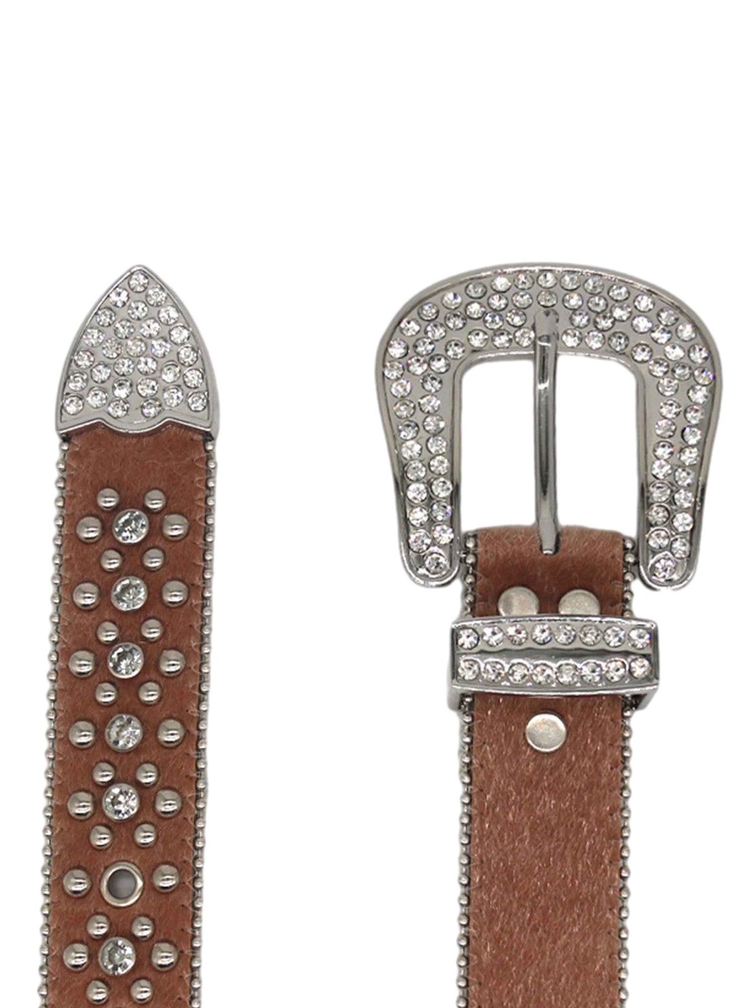 Sneakerhill Hip Hop Punk Rhinestone Belt