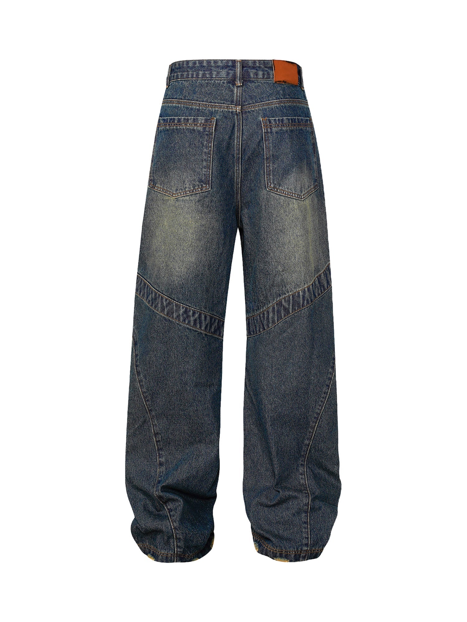 Sneakerhill American High Street Washed Distressed Jeans - sneakerhillcom