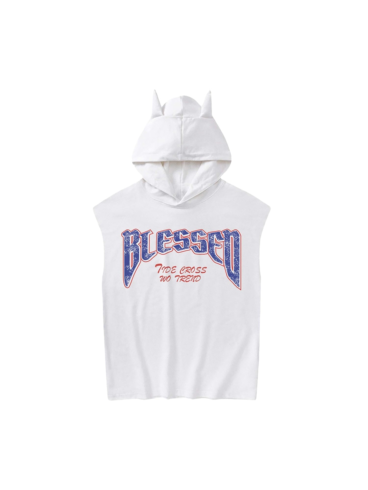 Sneakerhill Washed Hooded Cotton Undershirt