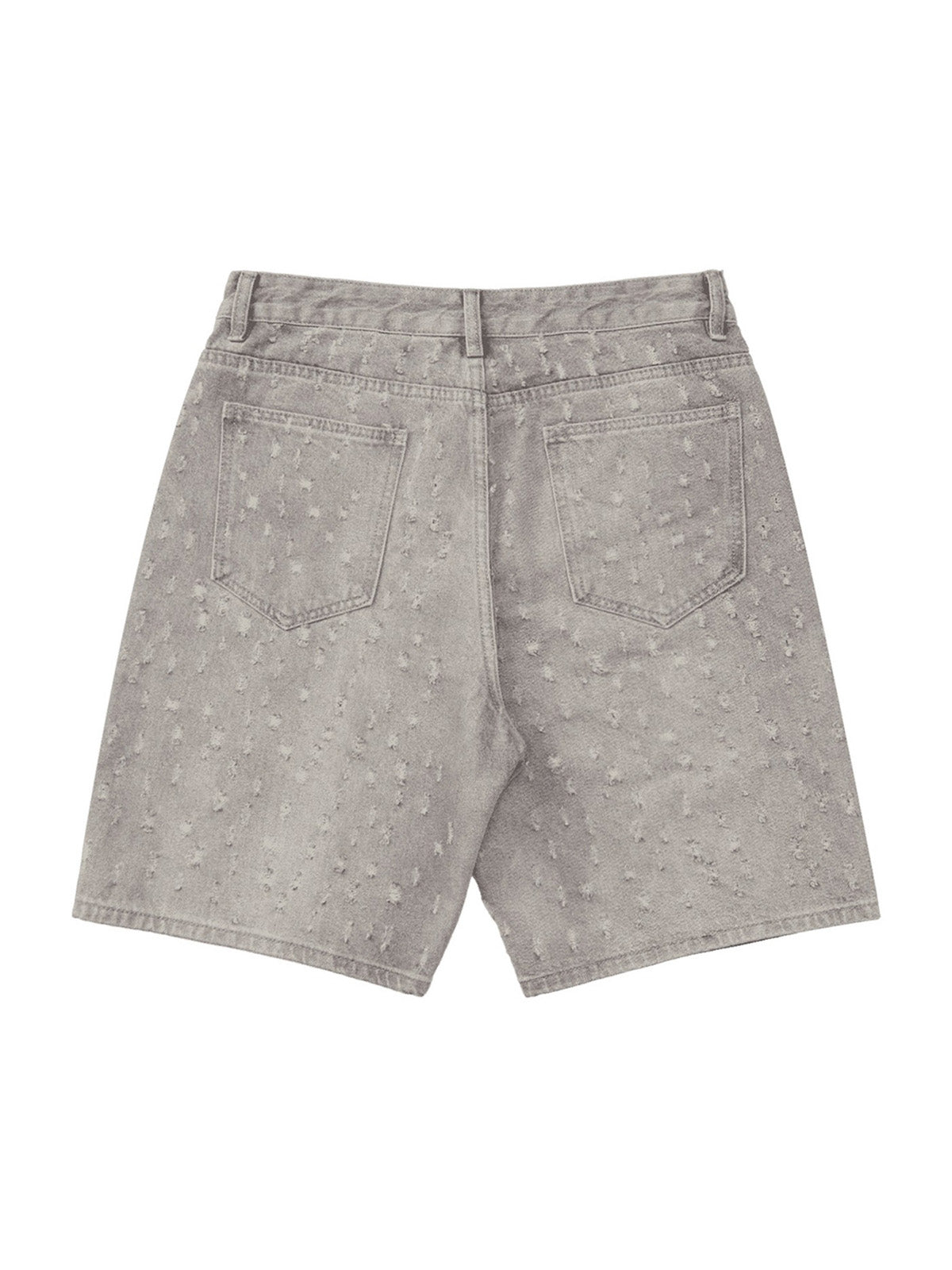 Sneakerhill High Street Niche Design Ripped Denim Shorts SP240611Q7CL