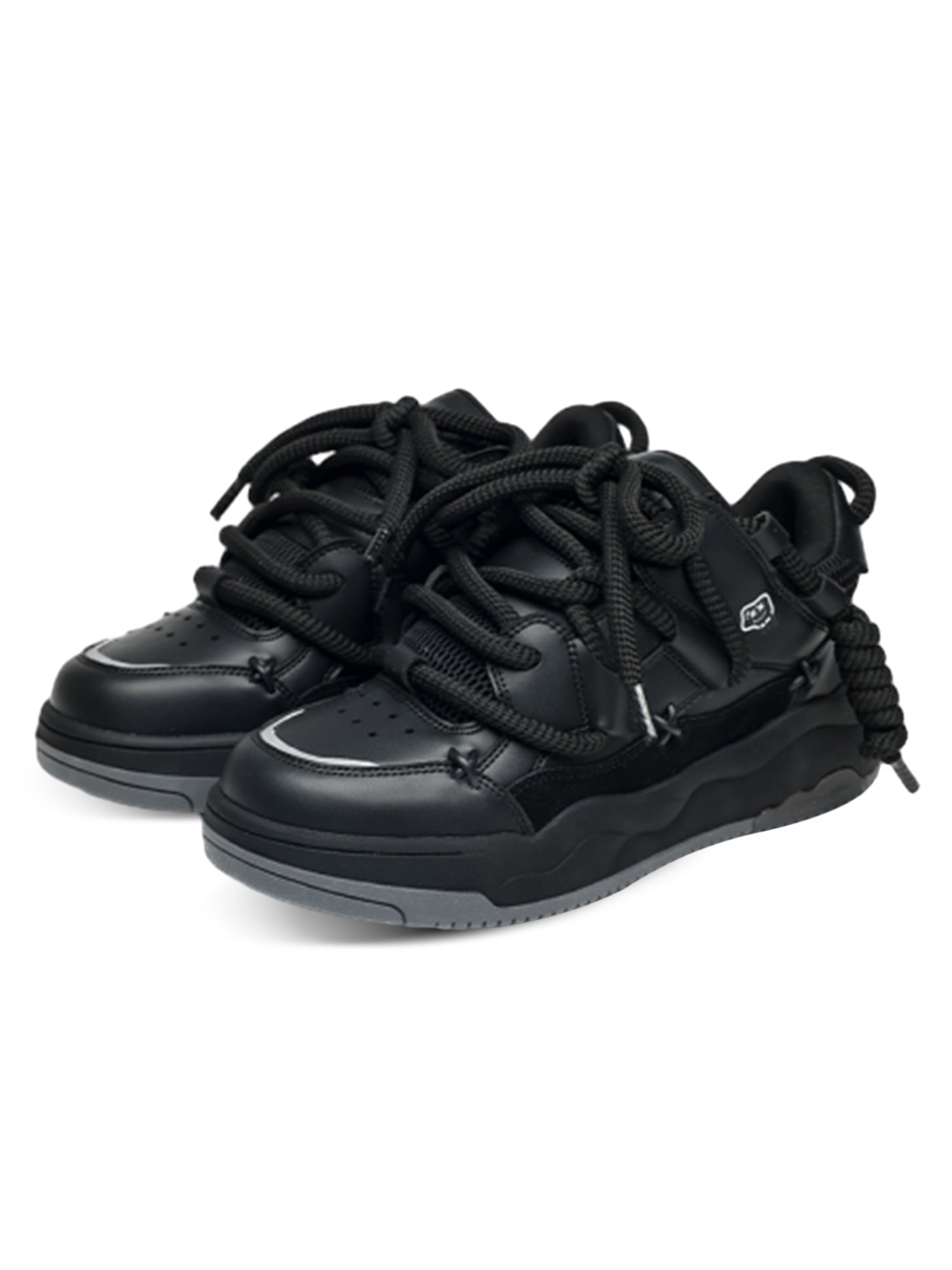 Black Warrior Hip-Hop Sneakers - sneakerhillcom