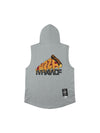 Sneakerhill Hip-hop Cartoon Printed Hooded Vest SP240312U4IE