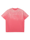 Sneakerhill Tie-dye Gradient Rivet Street Rap T-shirt SP240604L0M2