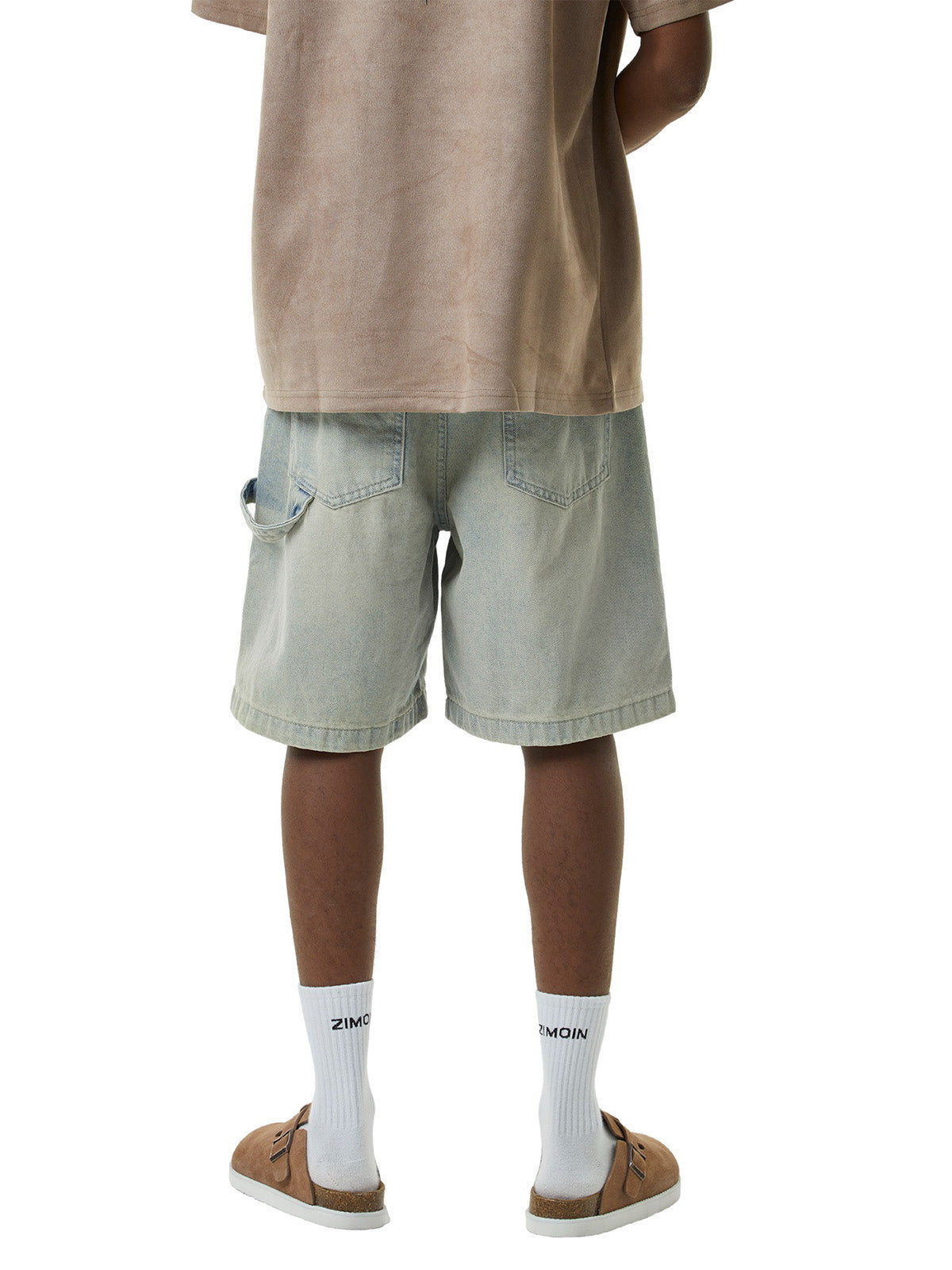 Sneakerhill Retro Washed Hip-Hop Shorts SP240605YVN7