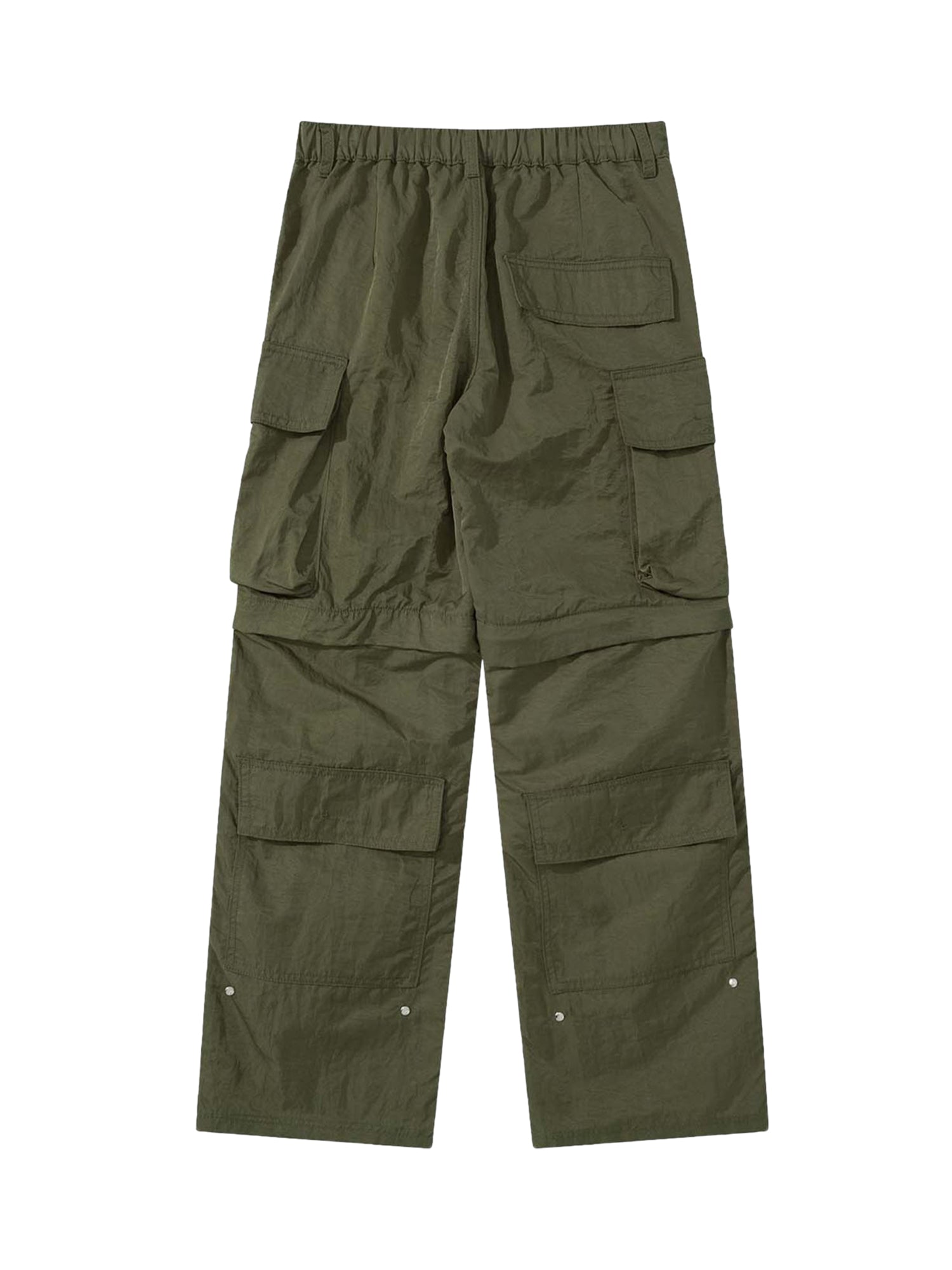 Sneakerhill Detachable Multi-pocket Work Pants SP230410IVYM