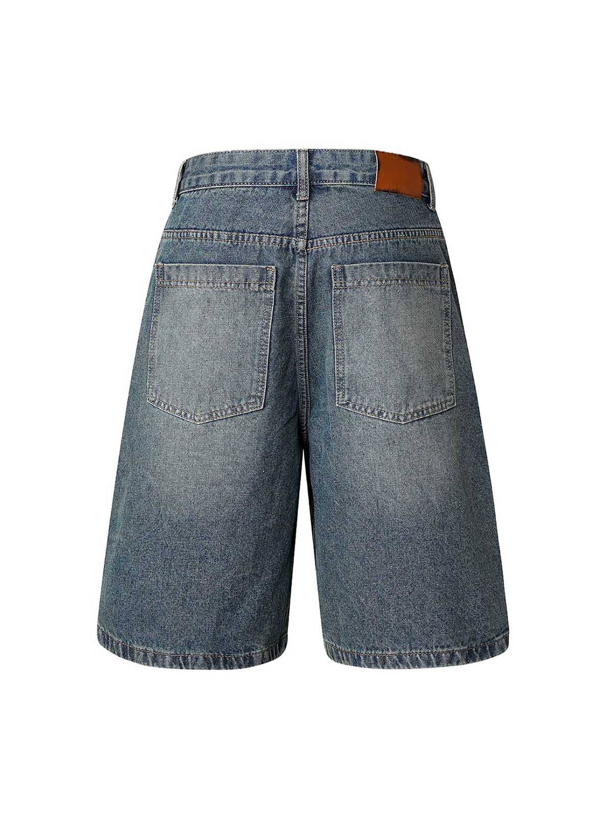 Sneakerhill High Street Washed Distressed Denim Shorts SP2406210CVW