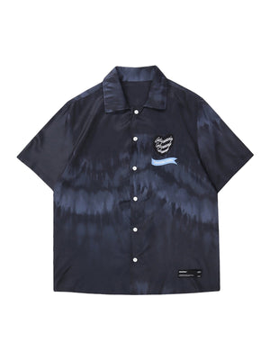 Sneakerhill Tie Dye Short Sleeve Shirt - sneakerhillcom