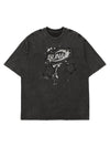 Sneakerhill American Retro Patchwork Distressed T-shirt SP240603V18Q