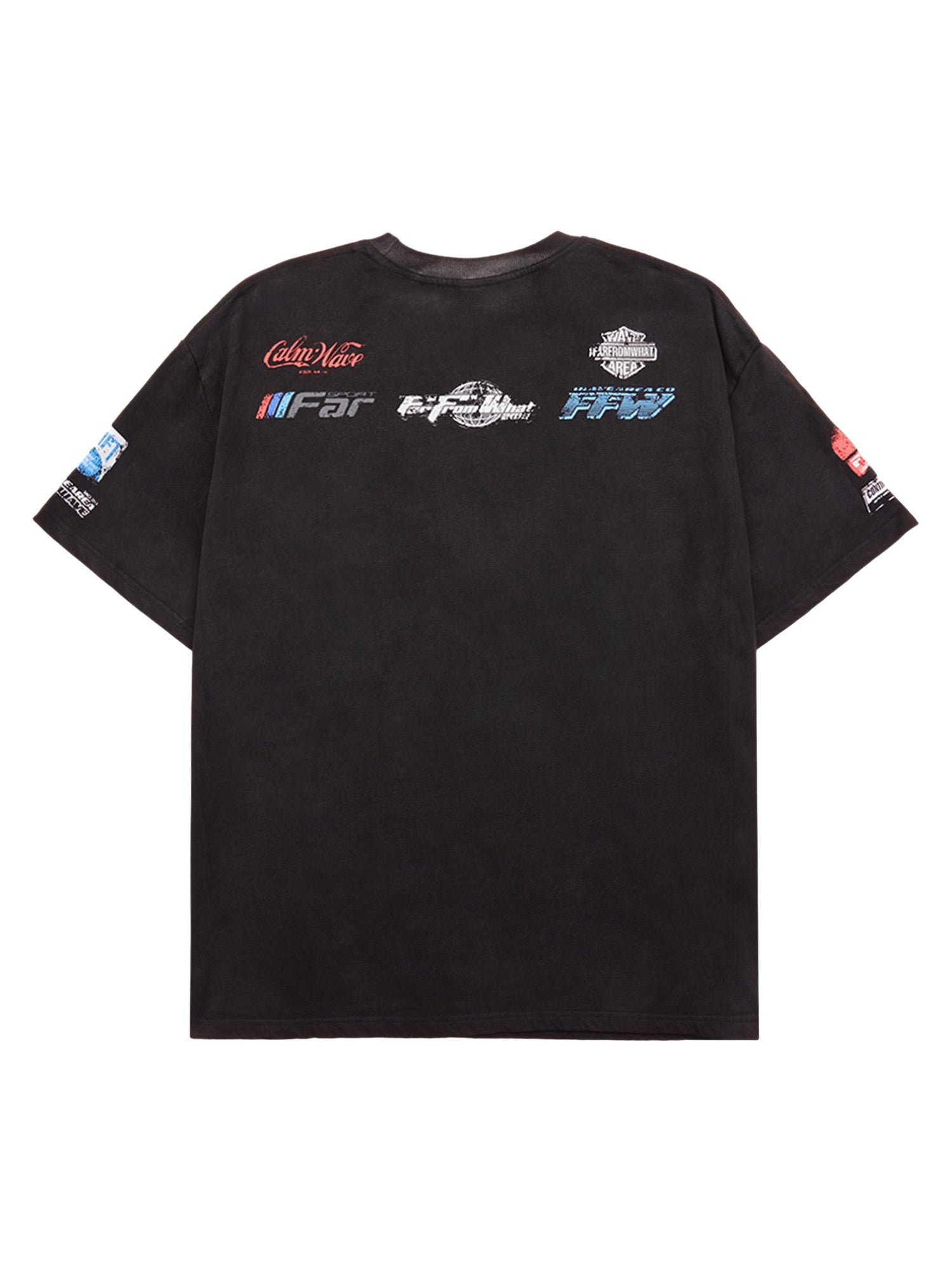 Sneakerhill Racing Afterimage Lettering T-shirt SP240220JE94