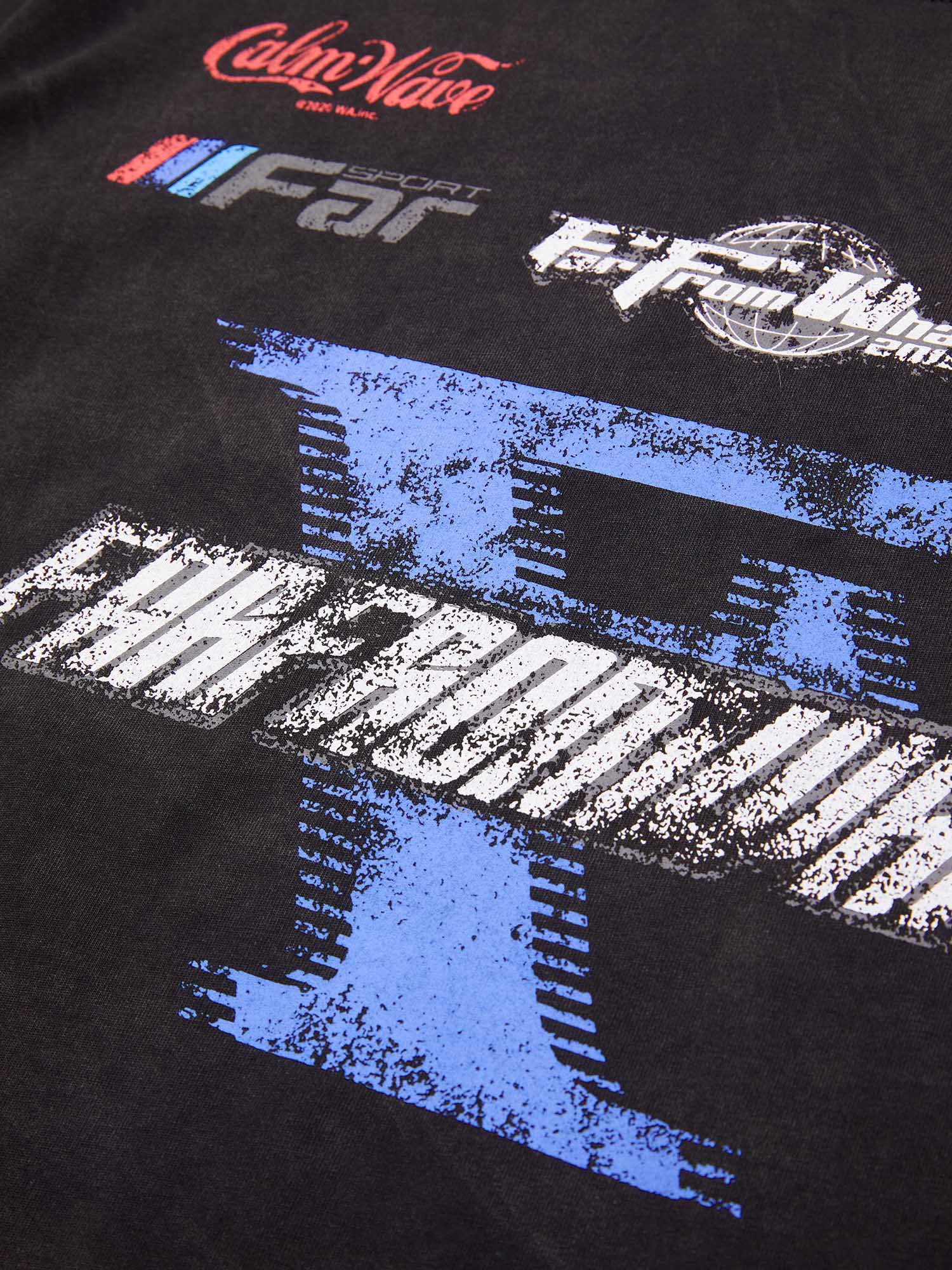 Sneakerhill Racing Afterimage Lettering T-shirt SP240220JE94