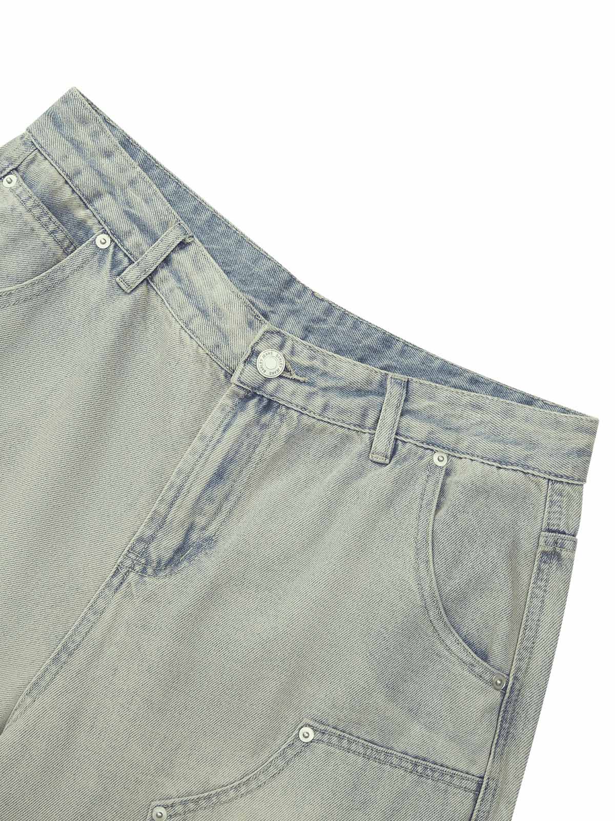 Sneakerhill Retro Washed Hip-Hop Shorts SP240605YVN7